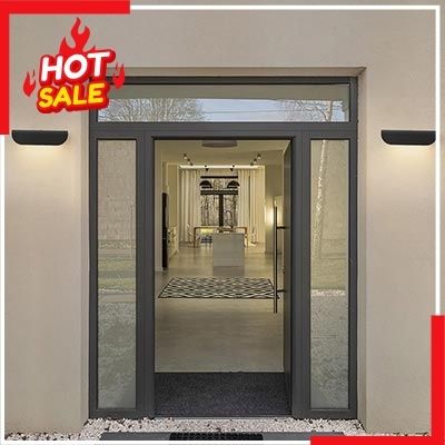 Đèn Tường Vách Ngang Thân Đen | TE-025 IP65 EURO